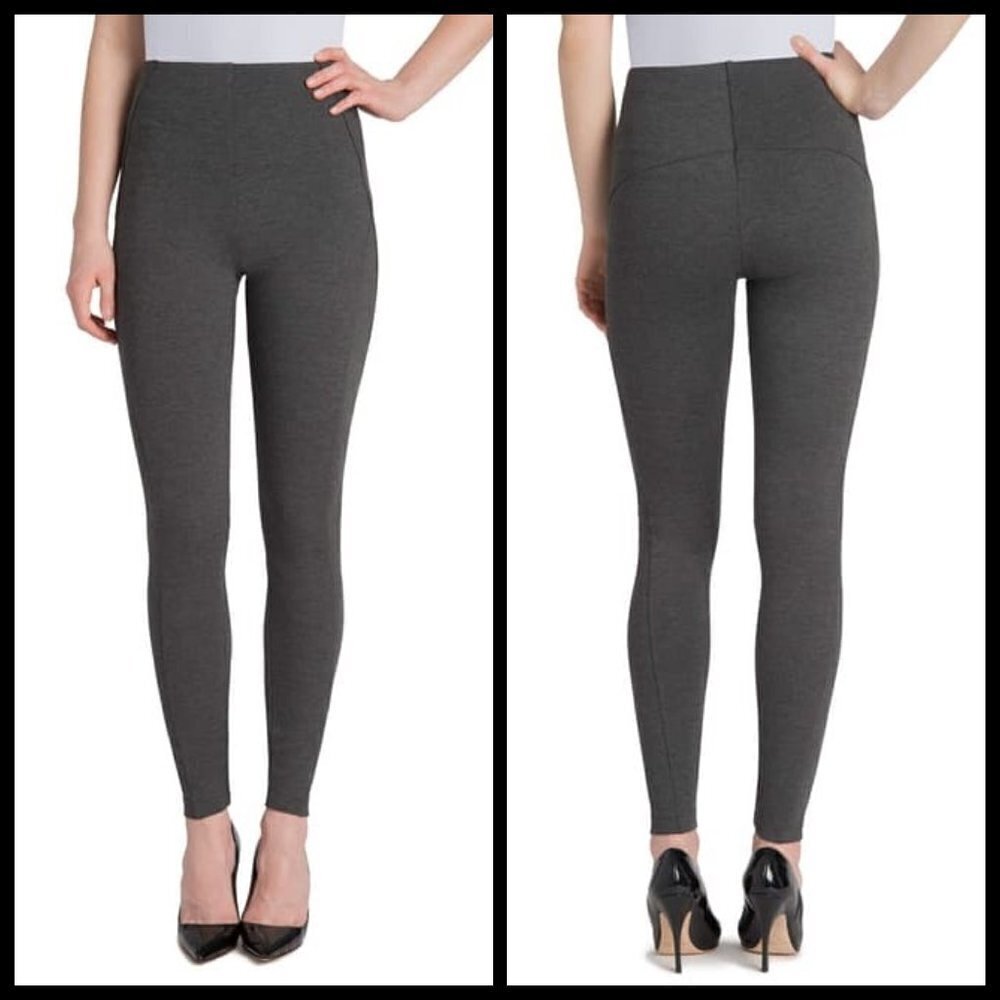 💕LYSSE💕 Ella Seamed Ponte Leggings Charcoal XS